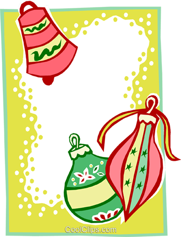 Christmas Ornament Border Two Royalty Free Vector Clip - Bernkastel-kues (367x480)