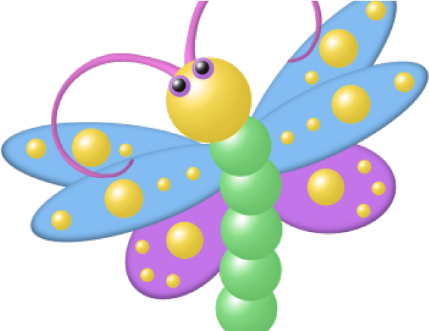 Dragonfly Clipart Butterfly - Clip Art Free Dragon Fly (640x480)