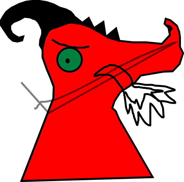 Dragon Anger Clipart Has - Clip Art (600x591)