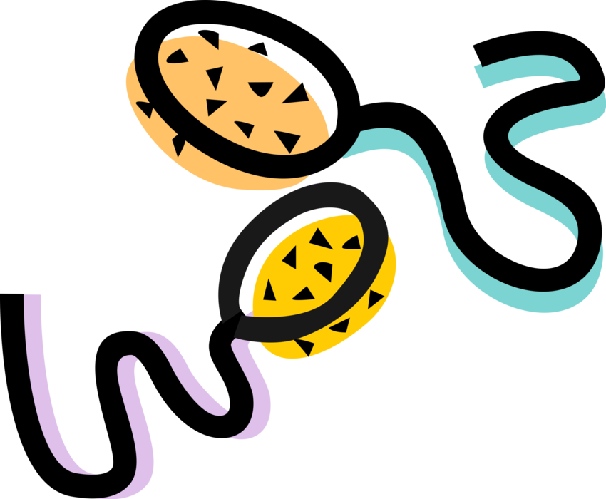 Vector Illustration Of Sexual Reproduction Male Sperm - Vector Illustration Of Sexual Reproduction Male Sperm (850x700)