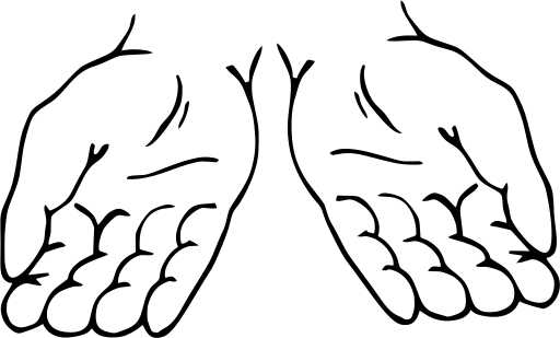 Info - Manos Abiertas Vector Png (512x309)
