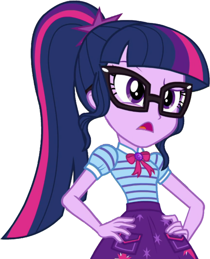 Thebarsection, Clothes, Equestria Girls, Female, Glasses, - Twilight Sparkle (850x1024)