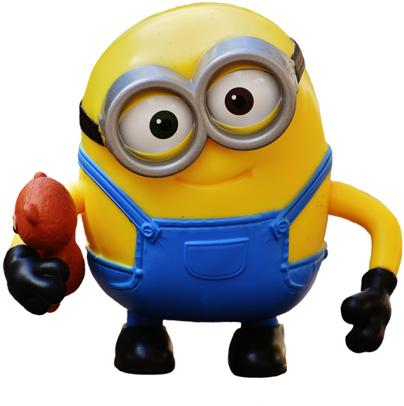 Minions Christmas Png Minion Figure Funny - Gambar Minion Lucu Png (960x638)