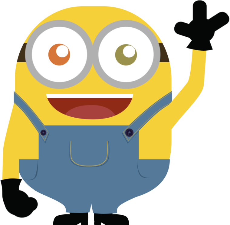 Bob Front View By Tsand - Minions Icon (1024x1223)
