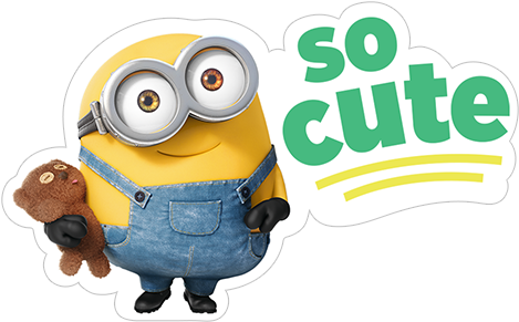Viber Sticker «minions» - Minions Bob Mini 3d Deco Light (490x317)