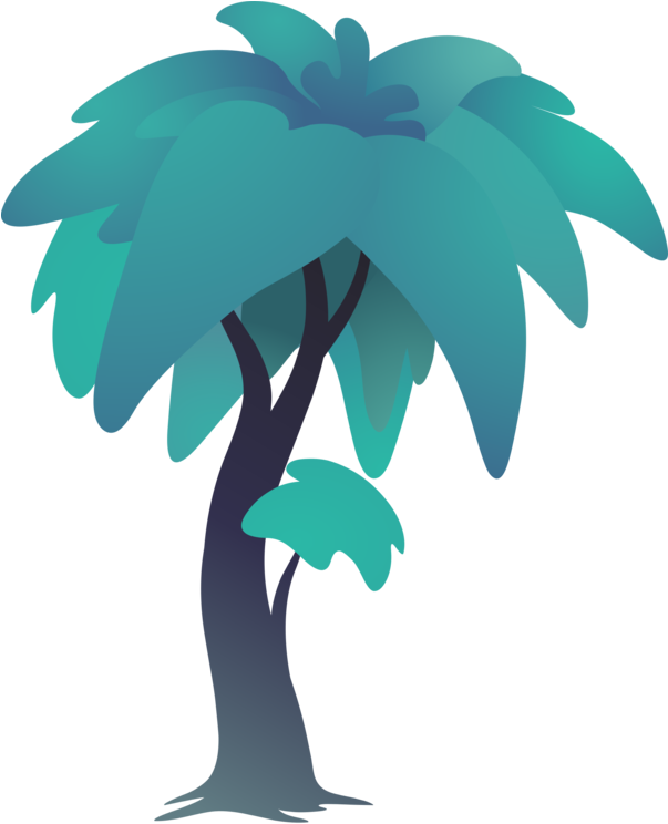 Tree Glitch Art Illustrator Cartoon - ต้นไม้ เป็น รูป การ์ตูน (602x750)