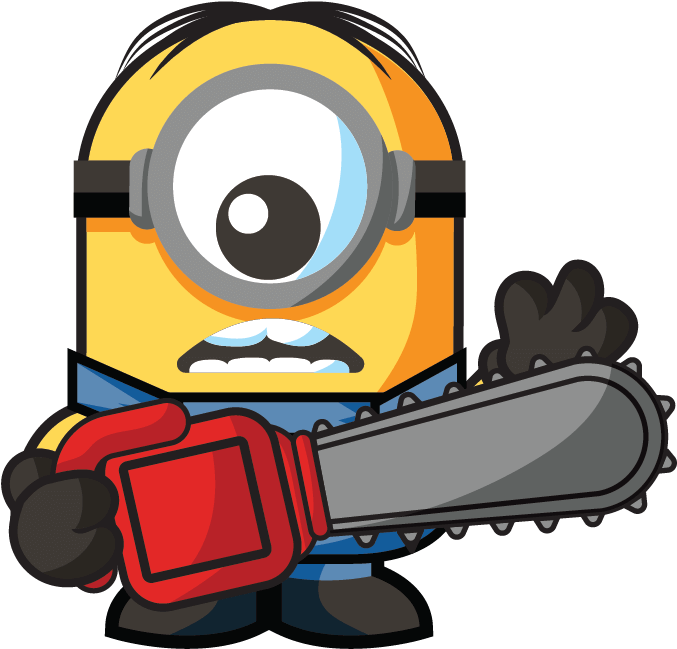 Despicable Me Mineez Moose Toys - Minion Chainsaw (960x960)