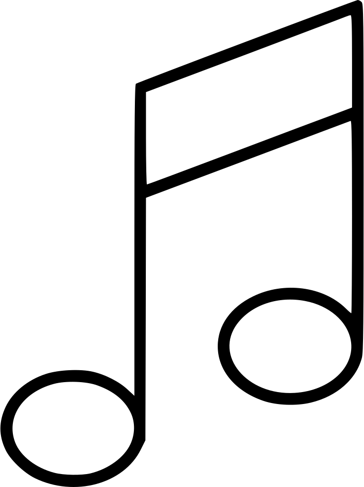 Audio Multi Music Musicalnote Note Sound Comments - Vector Graphics (734x980)