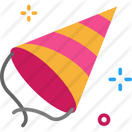 Hat Free Icon - Iconos De Cumpleaños Png (512x512)