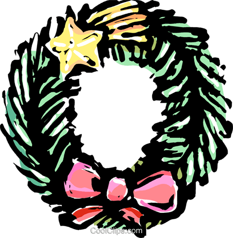 Festive Letters Royalty Free Vector Clip Art Illustration - Festive Letters Royalty Free Vector Clip Art Illustration (470x480)