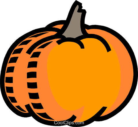 Pumpkin, Halloween, Vegetable Royalty Free Vector Clip - Pumpkin .jpg (480x444)