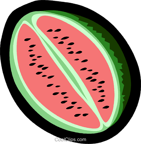 Watermelon, Vegetable Royalty Free Vector Clip Art - Watermelon (470x480)