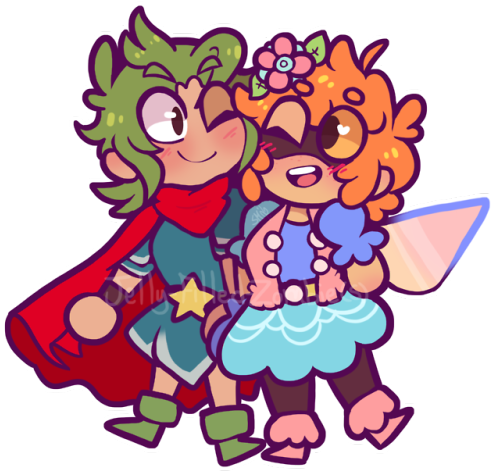 Chibi Commission For @heavymagician Thank You - Cartoon (500x493)