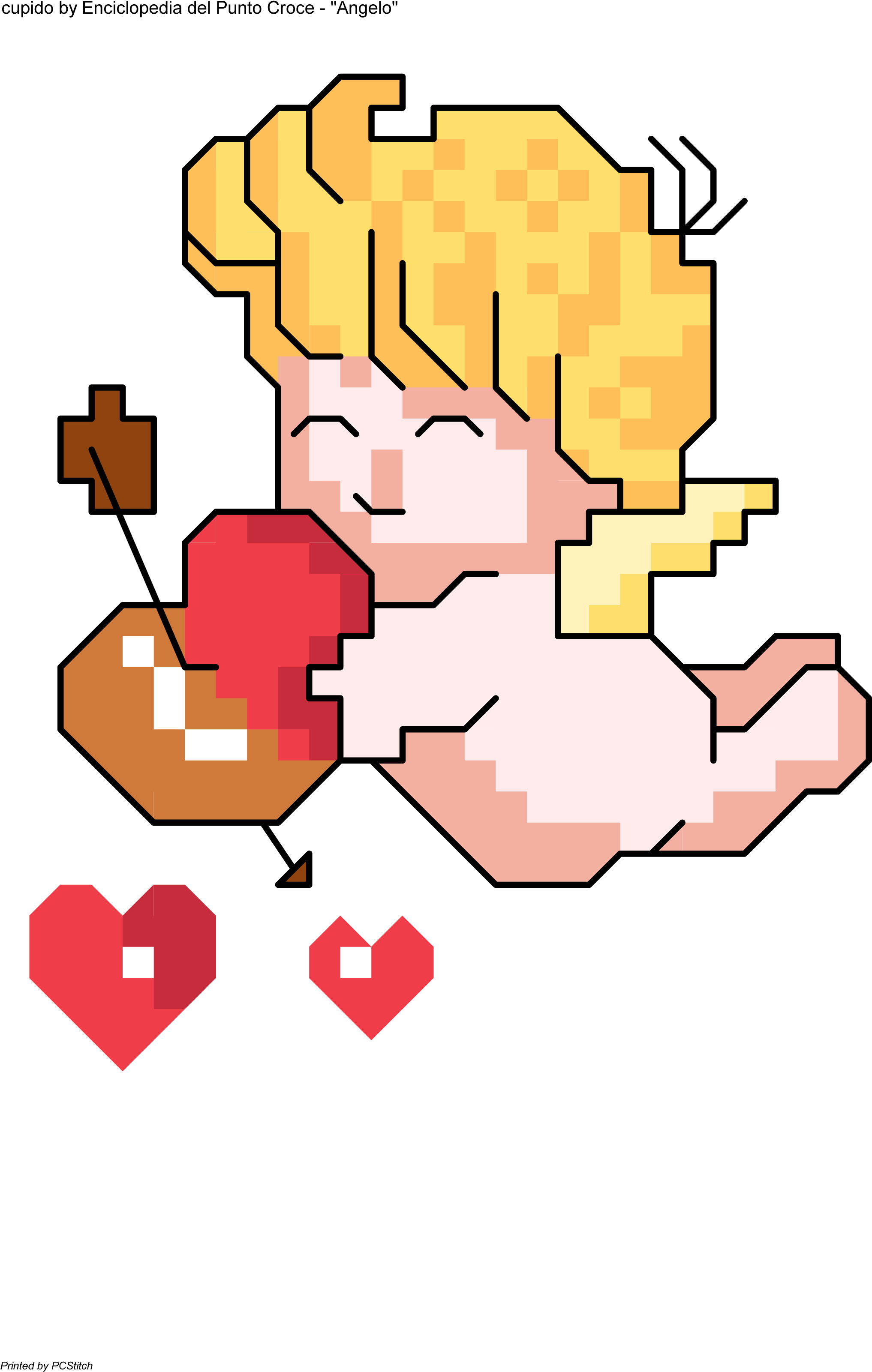 Cupido - Cross-stitch (2194x3227)