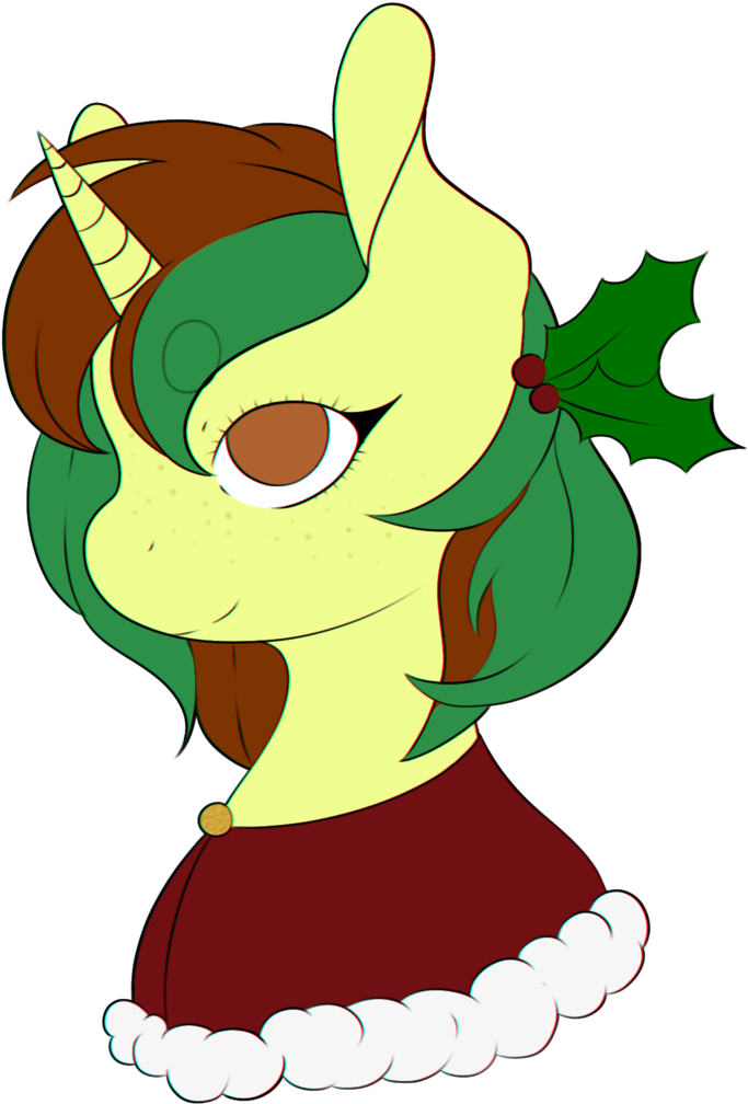 Christmas Unicorn Transparent Background 1629784 Artist - Cartoon (723x1024)