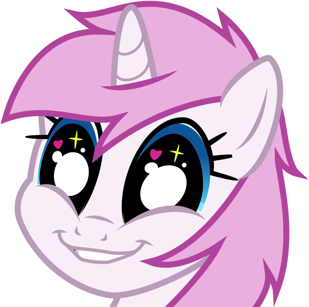 Artist Brisineo Cute Eyes Female Head - Cartoon (1052x1024)