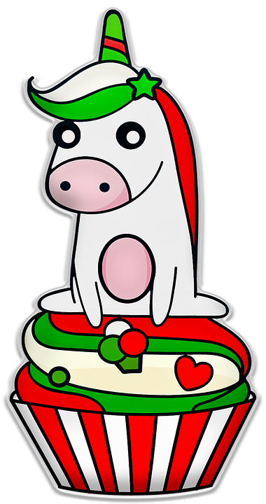 10 - Imagenes De Navidad Unicornios (380x720)