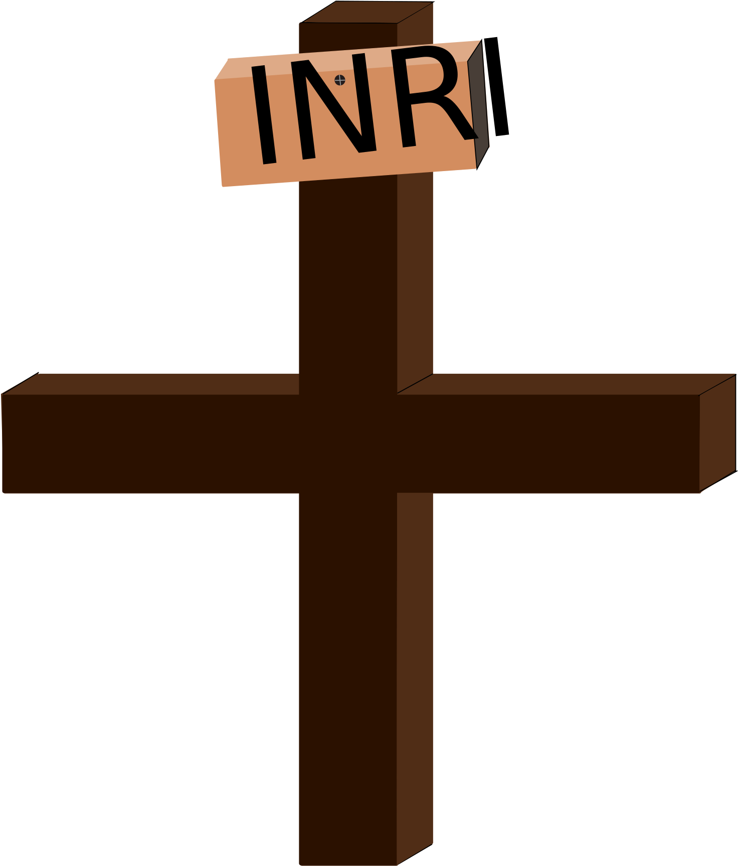 All Photo Png Clipart - Cruz De Jesus Inri (1697x2400)
