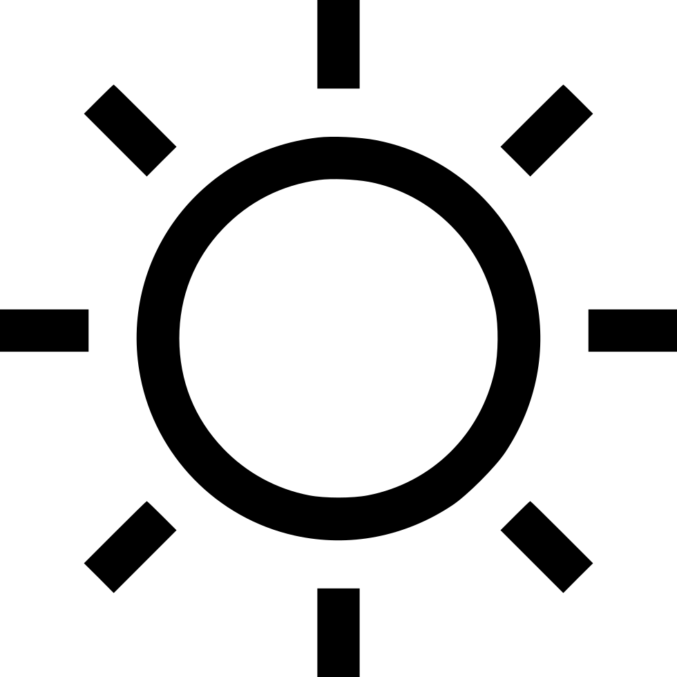 Sun Fun Hot Summer Er Comments - Lightness Icon (980x980)