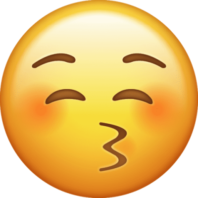 Kiss Emoji Icon - Kiss Emoji Iphone (400x400)