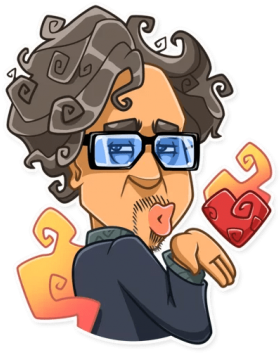 Kiss Burton Бёртон - Transparent Tim Burton Clipart (360x360)