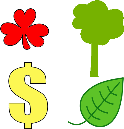 Labels Custom Kiss Cut - Leaf Clip Art (472x472)