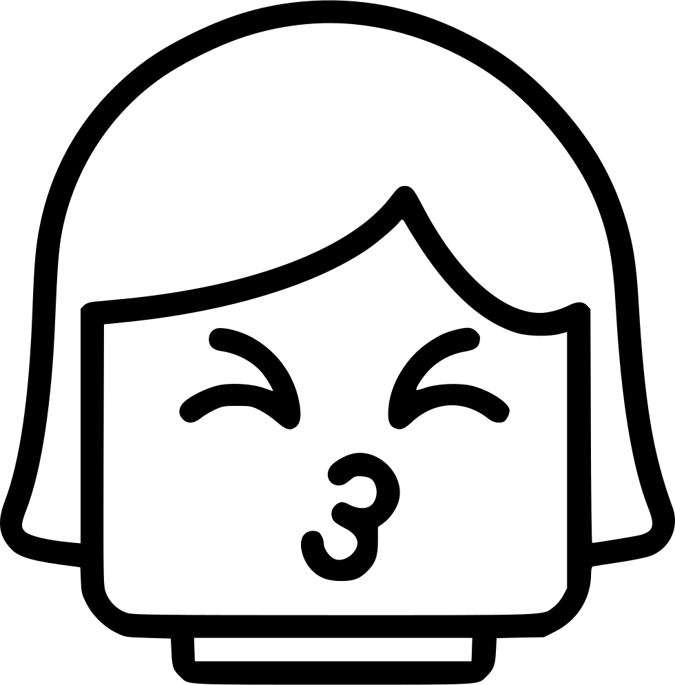 Kiss Comments - Emoticon (980x994)