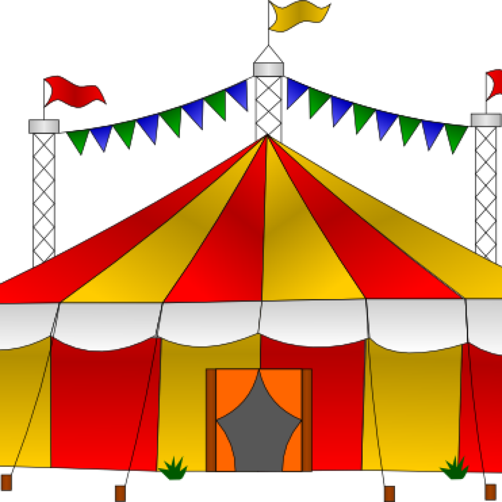 Carnival Tent Clipart Carnival Clipart Transparent - Circus (1024x1024)