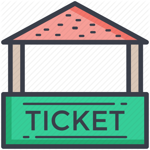 Banner Library Download Nature Park Plant Trees By - Ticketing Booth Icon (512x512)