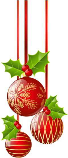 Holiday Ornaments Clipart Christmas Holiday Clipart - Christmas Ornaments Png Transparent (424x600)