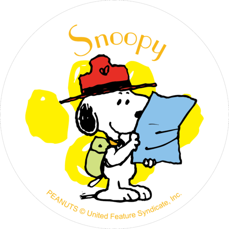 Cartoon, Funny, And Snoopy Image - Snoopy Scout (470x470)