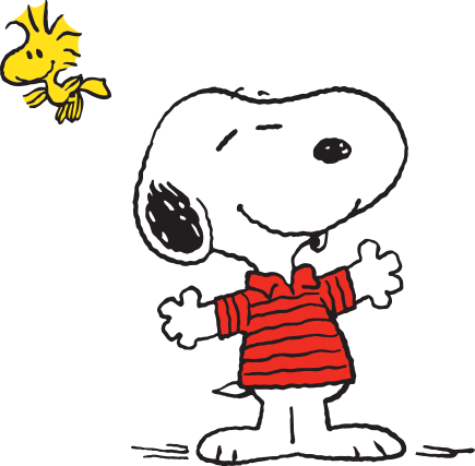 Snoopy Is Dressed As The Coolest Cutest Pilot And He - Child (435x427)