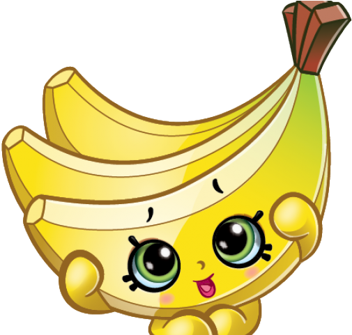 Banana Clipart Character - Shopkins Series 5 & 6 Collector Album (640x480)