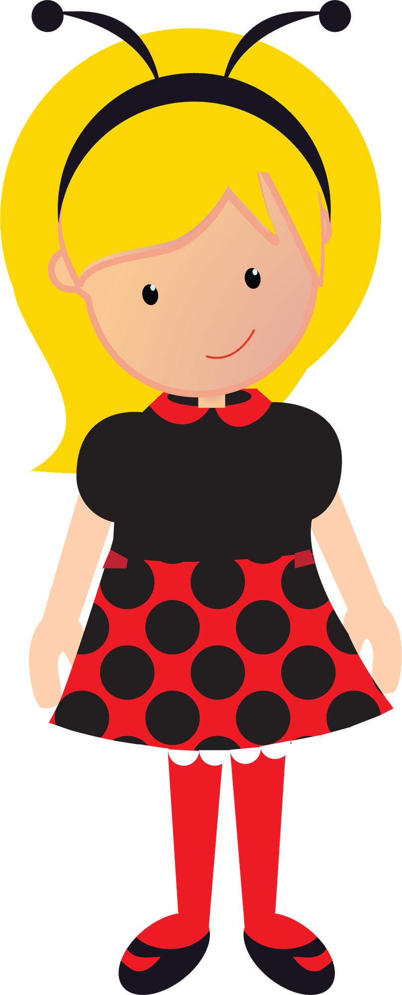 Minus Cute Clipart, Ladybug, Stencils, Cute Babies, - Drawing (808x2000)