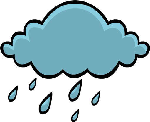 Free Rain Cloud Clip Art, Raining Free Clipart - Cloud Rain Animation Transparent (600x630)