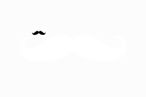 Baby Boy Mustache Clipart - Clip Art (600x400)