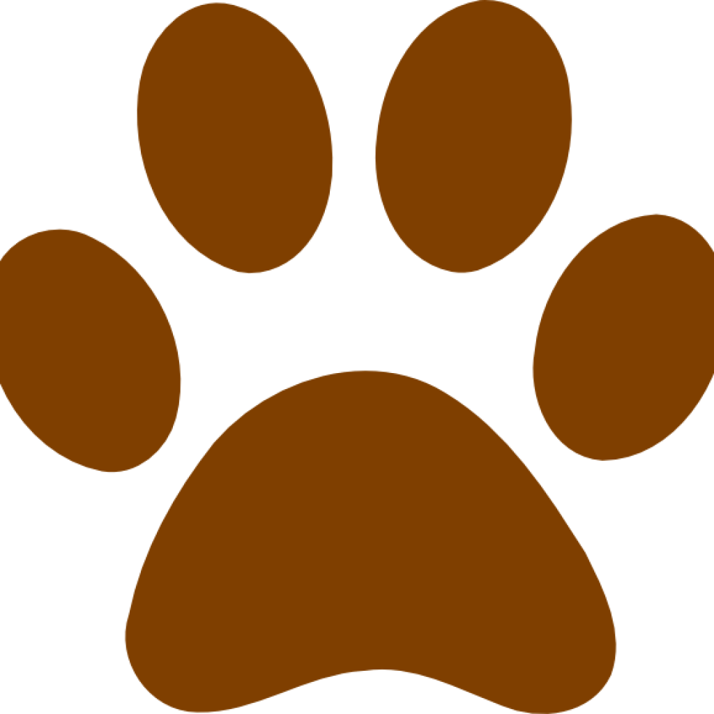 Bear Paw Clip Art Grizzly Bear Paw Print Clipart Clipart - Northeastern School District (1024x1024)