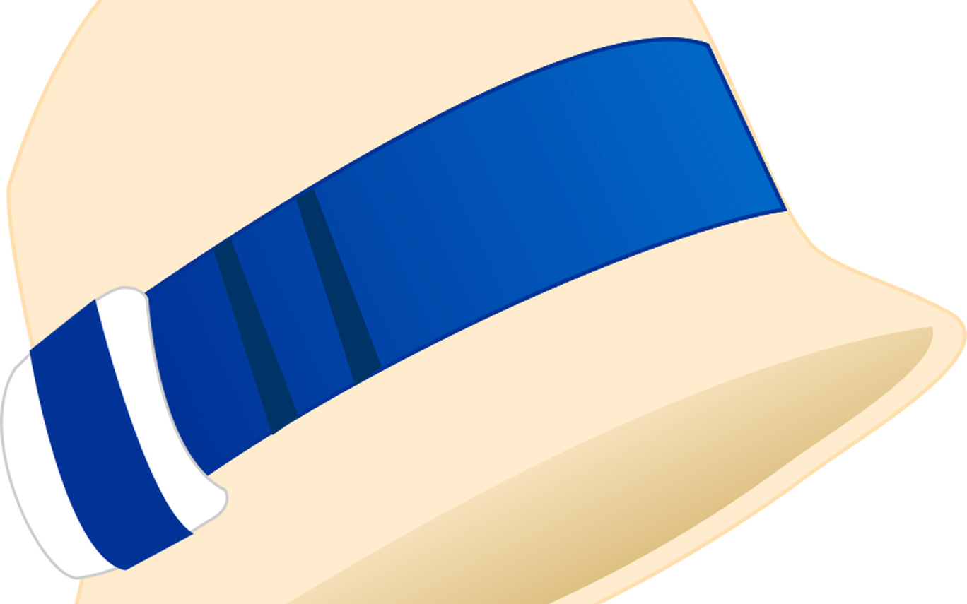 Free Hawaiian Hat Cliparts, Download Free Clip Art, - Clip Art (1368x855)