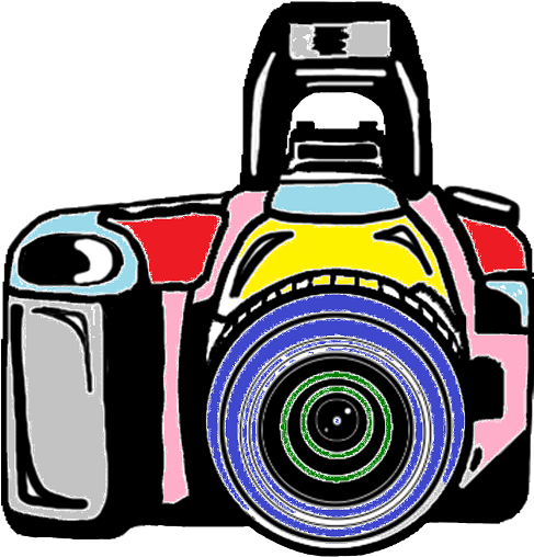 Cartoon Camera Clipart Animation Camera Clip Art - Clip Art Black And White Camera (512x512)