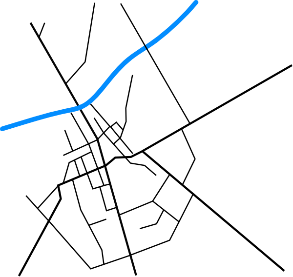 City Map Vector Png (600x568)