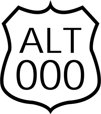Highway Sign Vector Clipart Best - Kiropraktőr Logo (356x400)