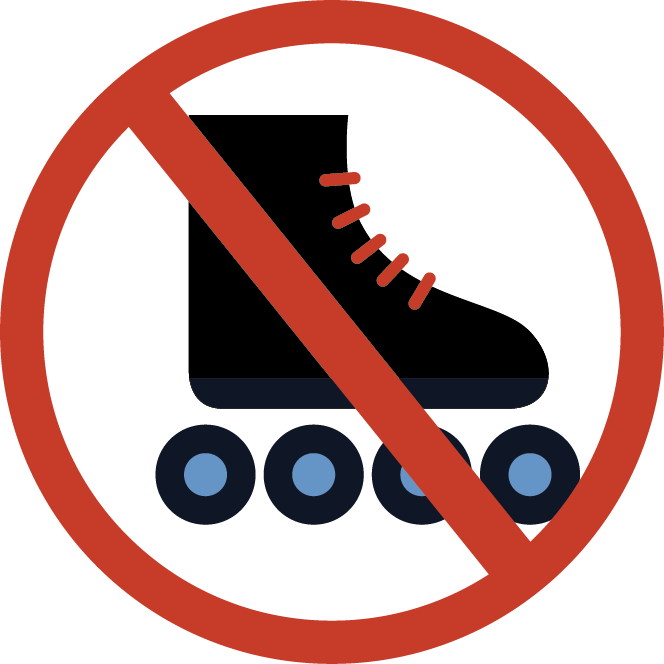 No In-line Skates, Segways, Bicycles Or Skateboards - Down Steal This Album (664x664)