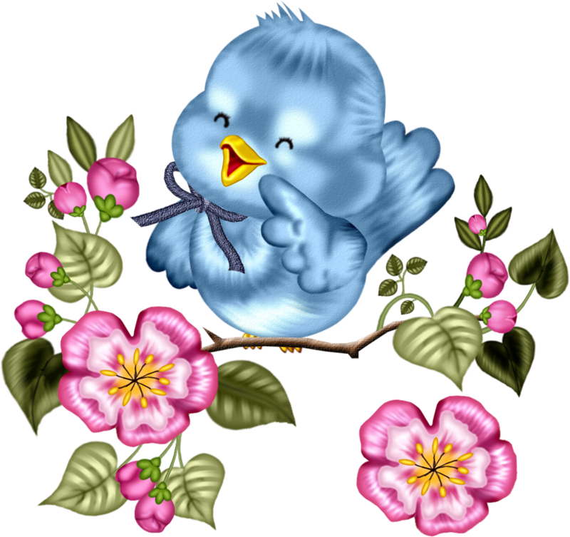 Awakening Mega Birds 2, Cute Birds, Bird Clipart, Cute - Encouragement, Breast Cancer, Loss Of Breast, Breasts, (800x753)