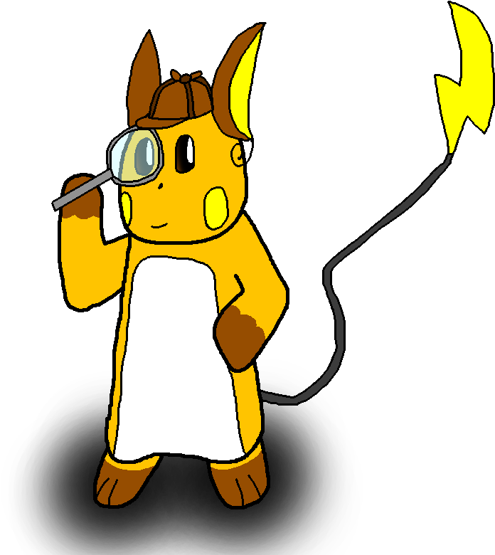 Detective Raichu By Jdmwanganpichu On Deviantart - Detective Raichu (1000x800)