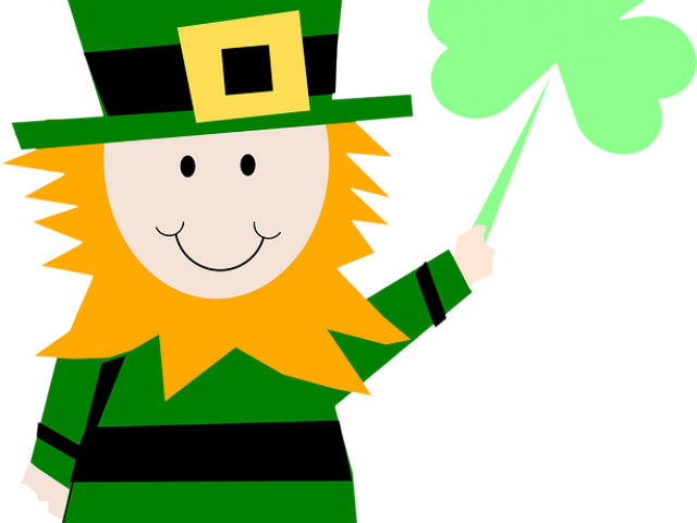 Irish Clipart Park - St. Patrick's Day Tile Coaster (640x480)