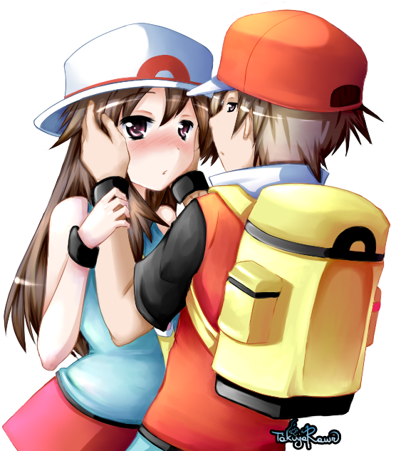 Catch Trainer Pokemon Fire Red - Pokemon Red E Leaf (636x647)