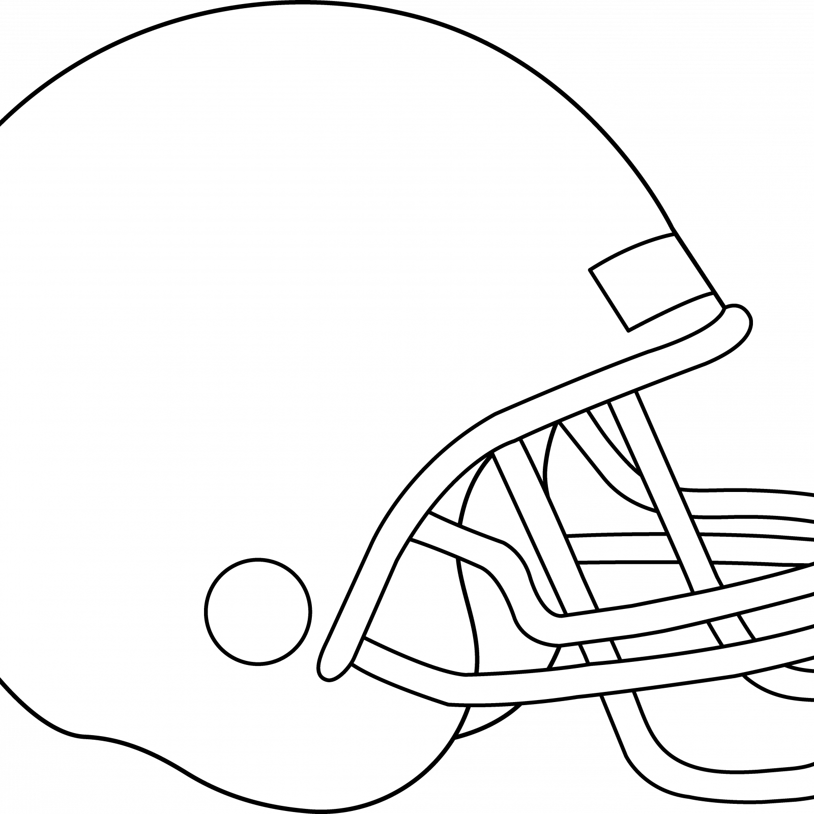 28 Collection Of Alabama Football Helmet Clipart - Football Helmet Drawing (1600x1600)