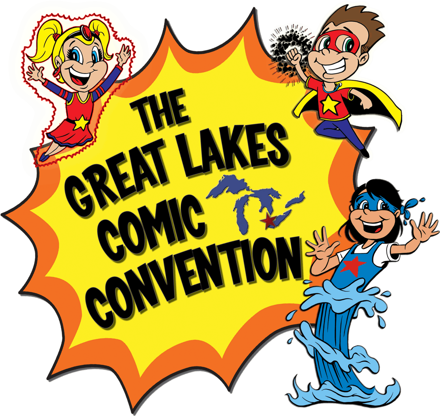 Face Painting By Chantel February Great Lakes Comic - Great Lakes (1400x1400)