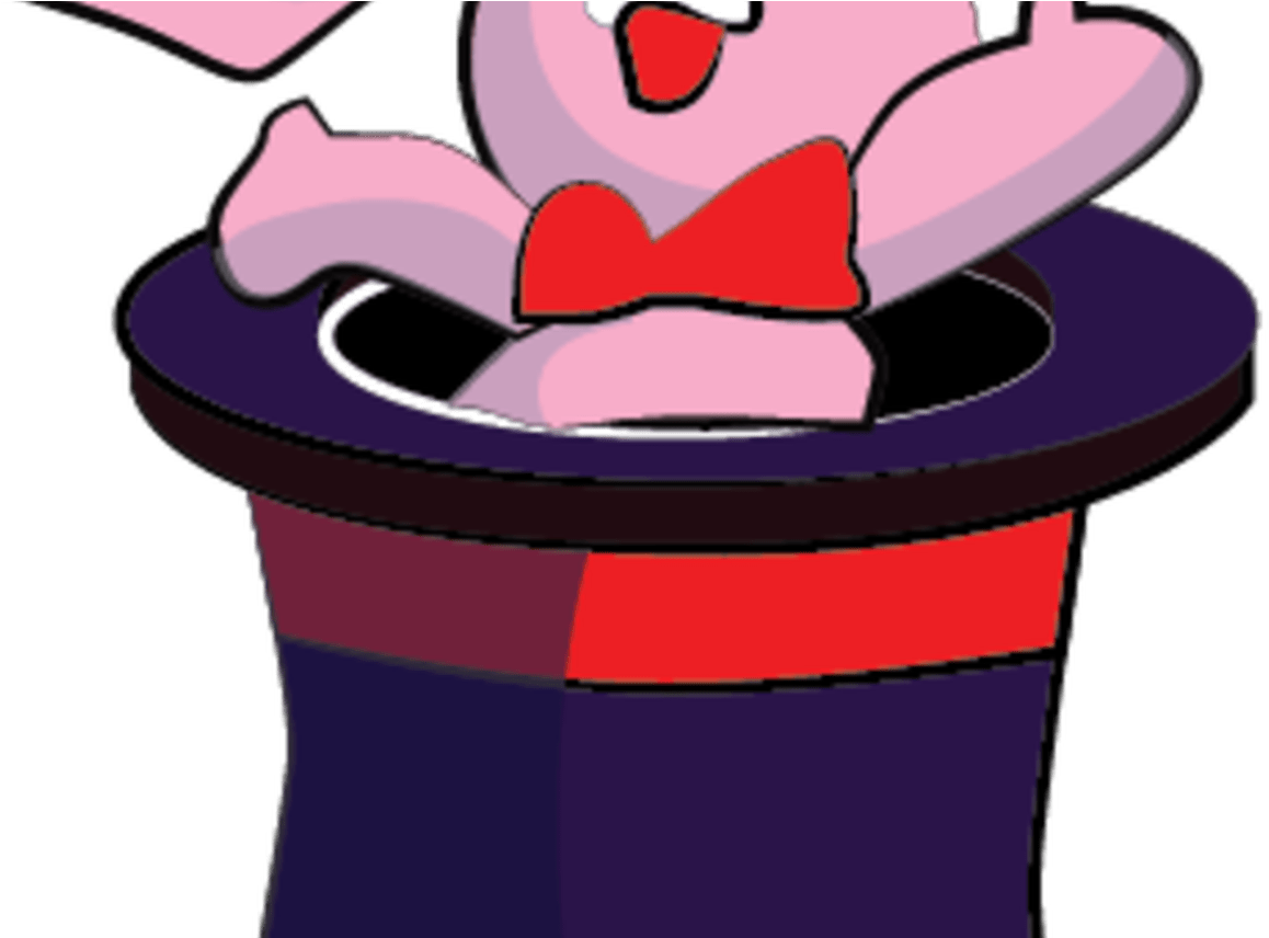 Magicians Hat Clipart Free Download Best Magicians - Cartoon (1368x855)