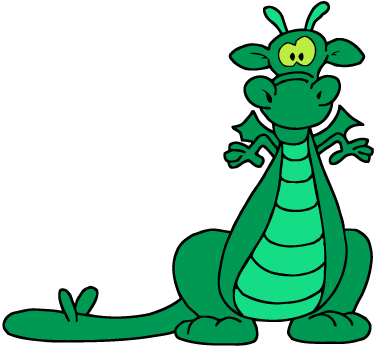 Green Dragon Kids Sticker - Im Really A Dragon Funny - Baby Bib (374x346)